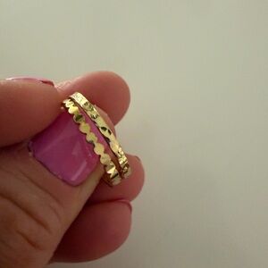 Atolea waterproof gold rings